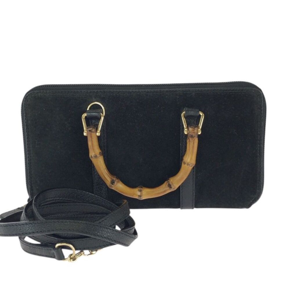 Gucci Vintage Bamboo Long Wallet